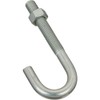 National Hardware N232-942 2195BC J Bolt in Zinc plated