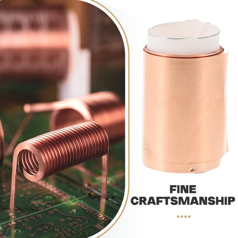 Mobestech 1roll Copper Foil Sheet Roll Thickness Versatile for Electrical