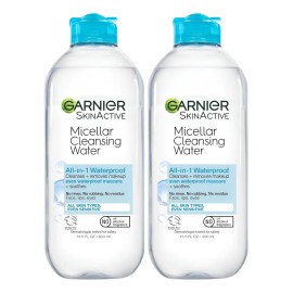 Garnier Skinactive - Agua Micelar Para Maquillaje Impermeabl