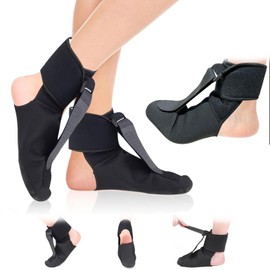 Plantar Fasciitis Night Splint Bandage, Achilles Tendon Bandage, Plantar Fasciitis Relief Brace, Ankle Brace, Achilles Tendon Bandage AVA 3 Adjustable Straps, Relief Plantar Fasciitis L