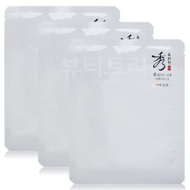 Sooryehan White Ginseng Whitening Mask 33ml / 수려한 화이트 진생 미백 마스크 33ml X 3매
