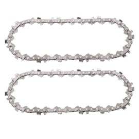 Pack of 2 4 inch mini chainsaw chain, 28 drive links, alloy steel, small saw chain, replacement for portable mini chainsaw
