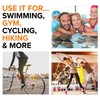 Fitdom Large Mesh Swim Drawstring Sling Bag. Best for Swimming,