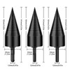 Thapncow 32mm Drill Cone Splitter, Professional Wood Splitting Drill Bit
