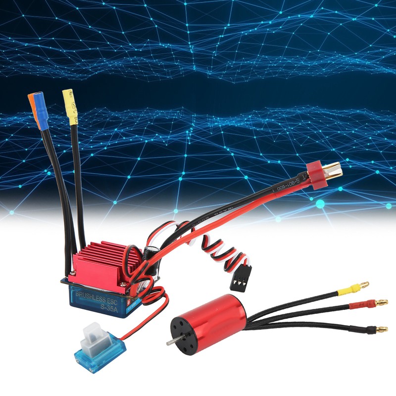 Brushless Motor ESC Kit S2440 4000KV Brushless Motor S35A Brushless