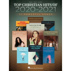 Top Christian Hits of 2020-2021 Sheet Music Piano Vocal Guitar Book 000364148