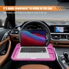 ZIMISI Car Steering Wheel Desk, Multipurpose Car Table Tray for