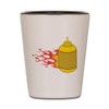CafePress Mustard Bottle Unique and Funny Shot Glass