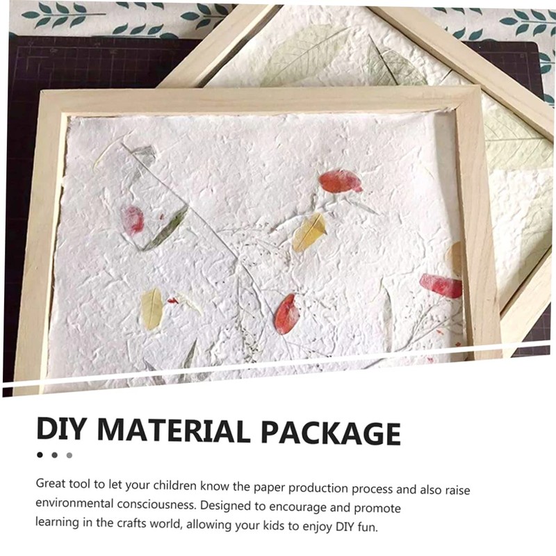 Abaodam 10 Pcs Paper Frame Paper Making Mould Frame Paper