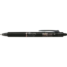 Pilot Frixion Ball Clicker 10 Rollerball Pen Black Lead Width 1.0 mm Line Width 0.50 mm with 1 Piece (551178)