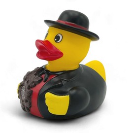 SUPERLOTTI Karl Kuckuck Squeaky Duck, an Original Bath Duck, Quality Brand for Children Only Real in the Apple Box!