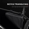 YounBeauty Bike Triangle Cycling Bicycle Front Tube Frame Pouch Saddle