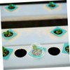 BESPORTBLE 100Pcs Hydroponic Plant Grow Covers Transparent Humidity Dome for