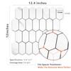 Vamos Tile Long Hexagon Peel and Stick Backsplash Tile -