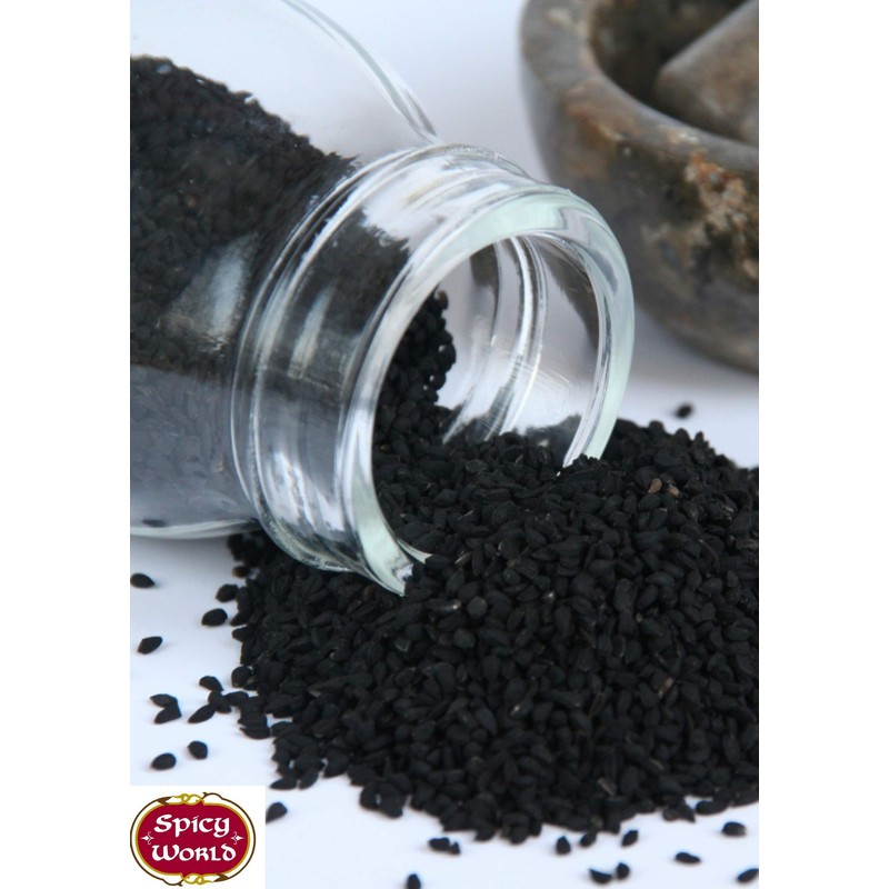 Spicy World Kalaunji (Onion Seeds/Nigella Sativa/Black Seeds) 7-Ounce Bag