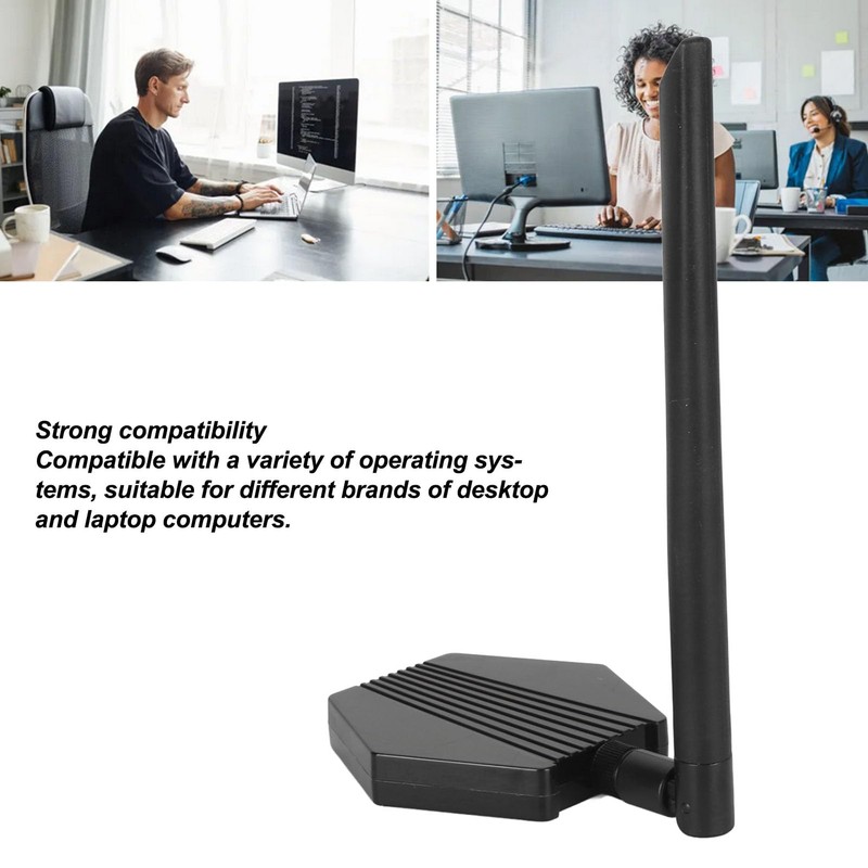 ALFA Network AWUS036ACS Dual-Band AC600 USB WiFi Adapter with High-Sensitivity
