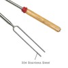 Telescoping Marshmallow Roasting Sticks - 2 Pack Smores Skewers for
