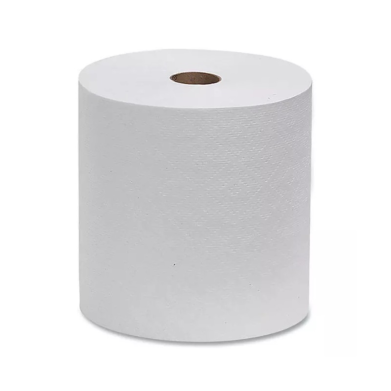 Marathon Hardwound Roll Paper Towels, White (700 Ft./Roll, 6 Rolls/Case)