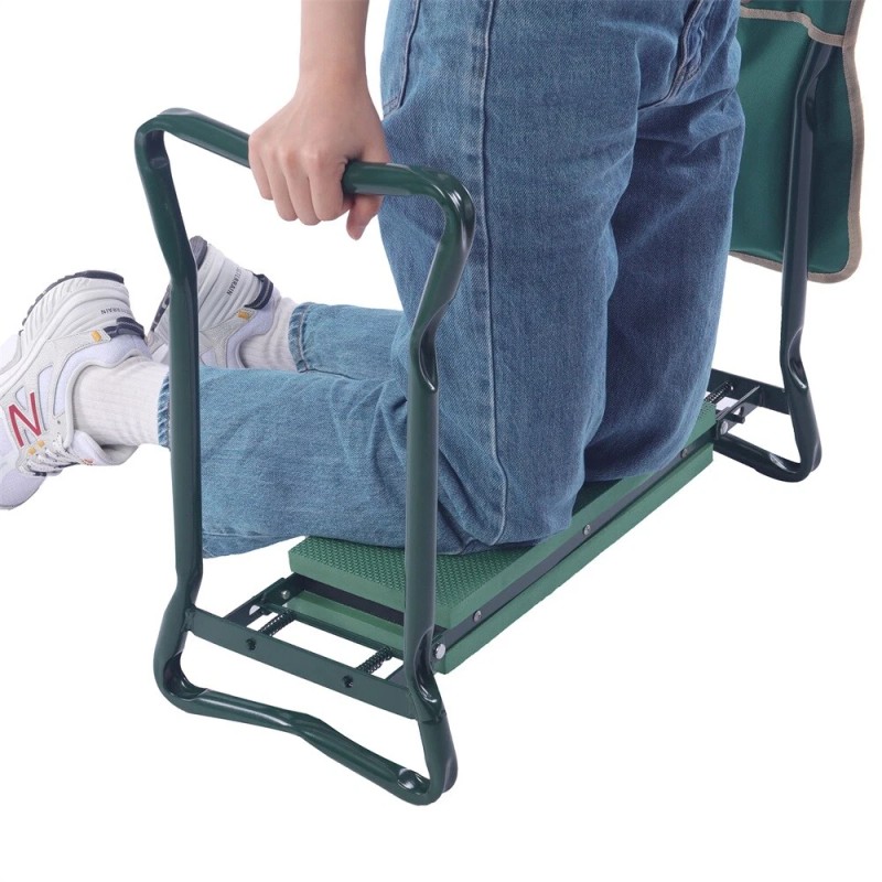 motor_power2024 Foldable Kneeler Garden Kneeling Bench Stool Soft Cushion Seat