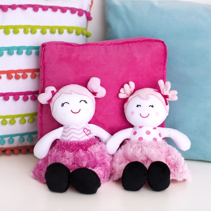 Baby Starters Plush Snuggle Buddy Baby Doll, Sugar N Spice