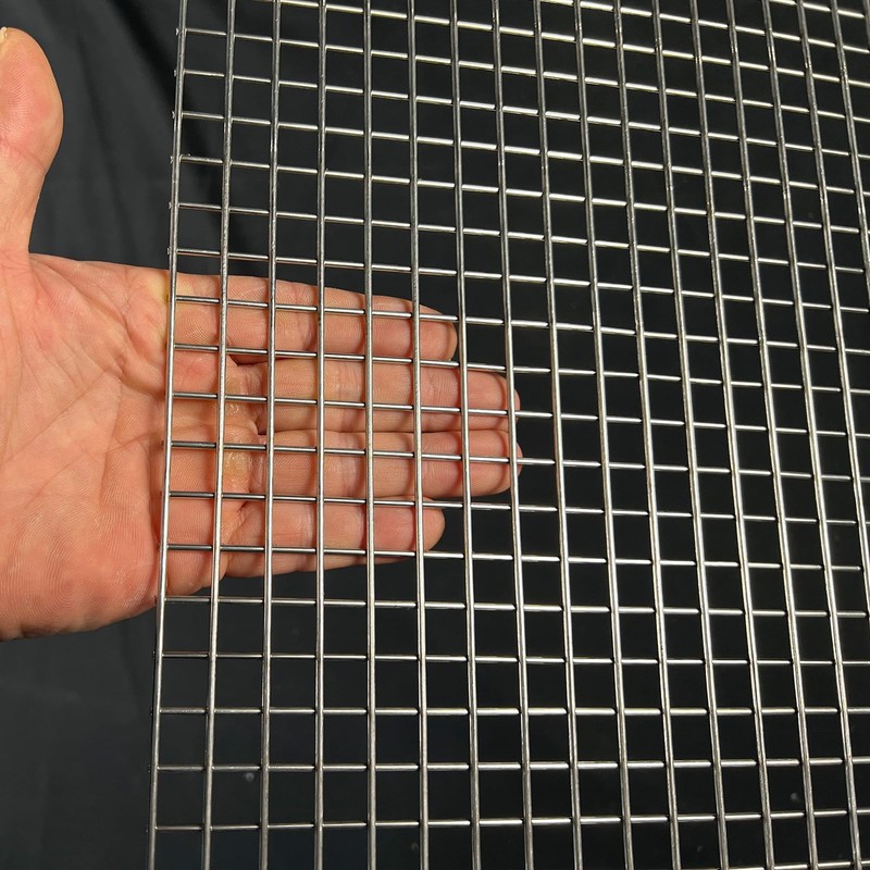 Stainless Steel Hardware Cloth 36"x18"-1/2" 14Ga Heavy Welded Wire Fence