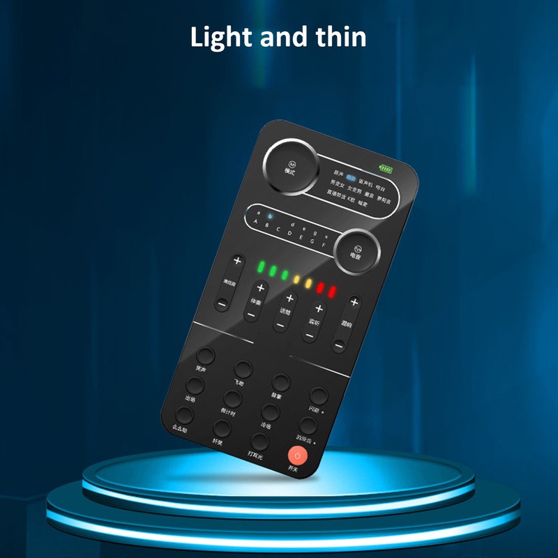 Portable Voice Changer Bluetooth 5.3 Multifunctional Effects Handheld Mini Live