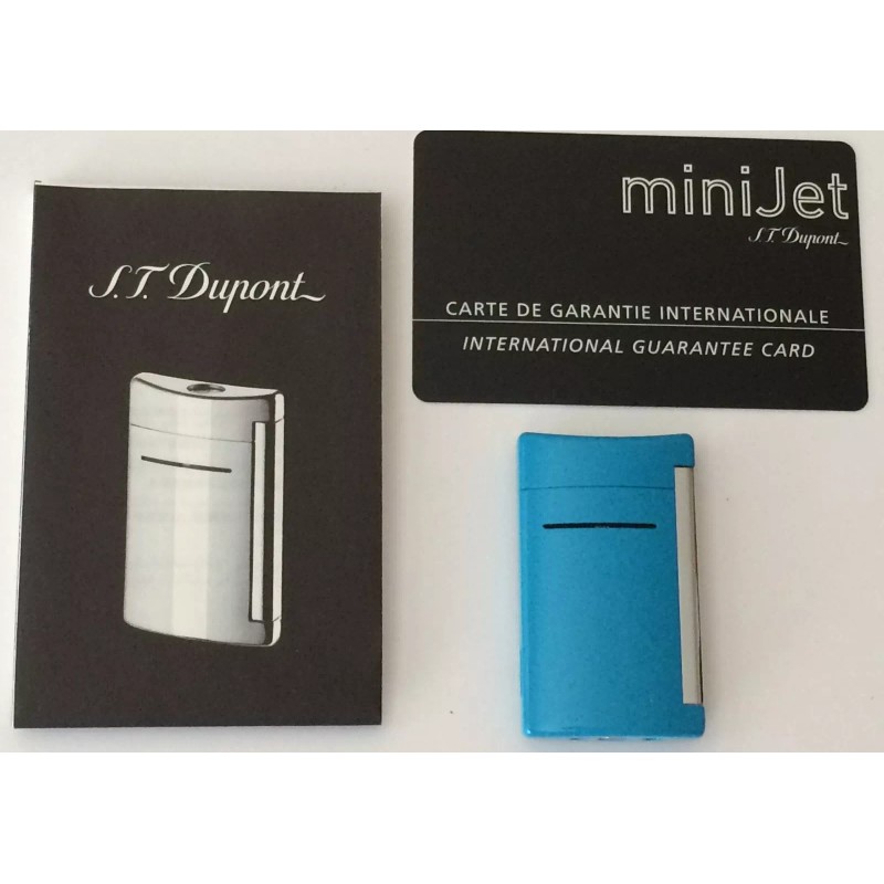 Dupont S.T. Dupont MiniJet Torch Flame Lighter, Blue, 10031 (010031)