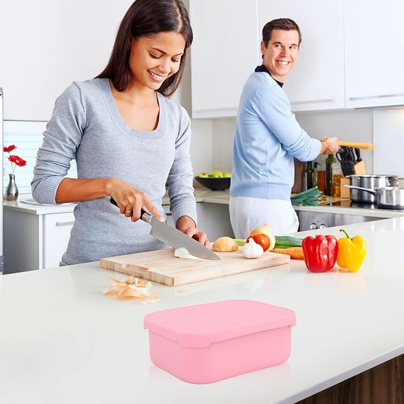 Lunch Box 3 Compartments Leakage Proof 304 Stainless Steel Bento