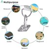 SunnyRoyal Shade Sail Hardware Kits for Rectangle Stainless Steel Accessary