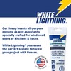 White Lightning WL30060 3006 Siliconized Acrylic Latex All Purpose Caulk,