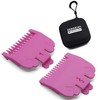 2 Pieces Professional Hair Clipper Attachment Guard Guide Combs, 1/16",