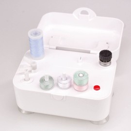 Bobinadora Eléctrica, Bobinadora Portátil Simple para Máquinas de Coser, Bobinadora Automática Industrial Eléctrica para el Hogar, Herramienta de Bobinado de Costura