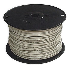 Southwire 22965801 12-Gauge 19 STR Stranded THHN Building Wire, 500-Feet, White