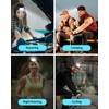 Pluralla Headlamp Rechargeable, 400 Lumen Super Bright Motion Sensor LED