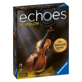 Ravensburger - Echoes the Violin - Audio Investigation Game for Adults and Children from 14 Years - 1 to 4 Players - Works with Free Smartphone App - Unisex - 20943 - French