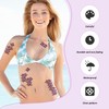 18 Fish Scale Tattoo Stickers, Creative And Stylish, Waterproof And