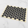 SG Store 72-Piece Reflective Sticker Set with High Visibility Honeycomb