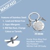 MAOFAED X-ray Tech Keychain - Radiology Gift for Radiologist Graduation