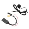 Car Bluetooth5.0 AUX Module Handsfree Microphone Wired Replacement for Fiat