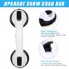 HZONSY Shower Handle - 12” Grab Bars for Bathroom &