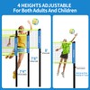20FT Outdoor Volleyball Net Set System for Backyard Beach with