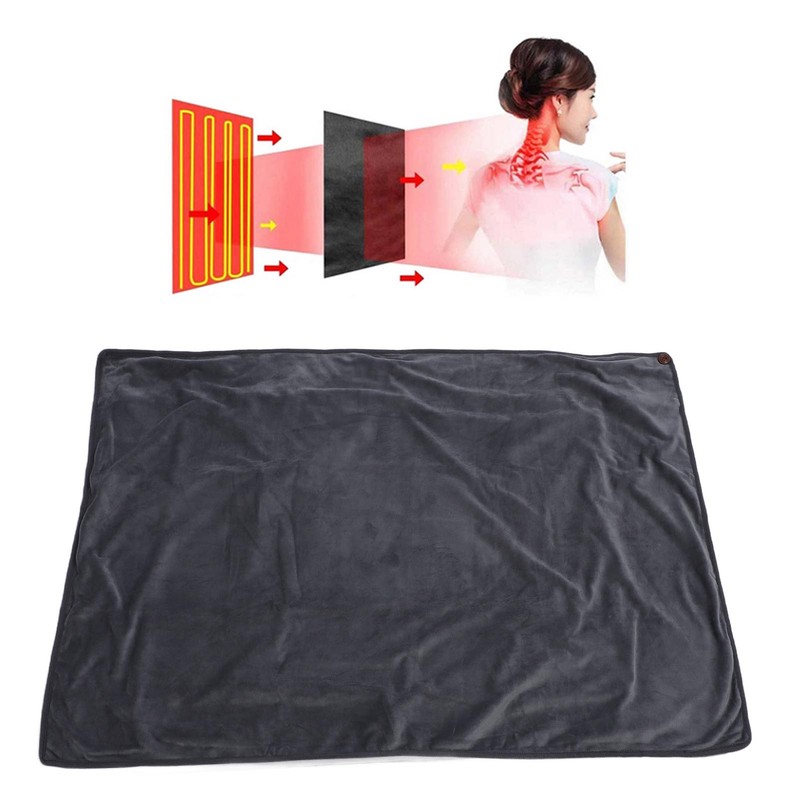 Heating Blanket Multifunctional Adjustable Temperature Control USB Electric Heated Blanket