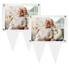 Tikitup 5x7 Grave Waterproof Photo Frame,Decorationfor Cemetery,Memorial Gifts, Sympathy Gift,Pet