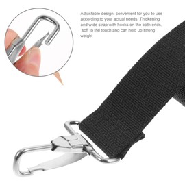 Drums Snare Drum Sling 4Pcs Snare Drum Shoulder Strap African Drum Strap Polyester Snare Drum Strap with Metal Hook African Drum Shoulder Harness Mylar