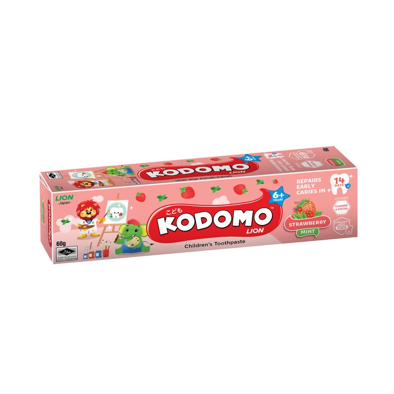 Kodomo Kids Toothpaste Strawberry Mint [6+ Year] 60g