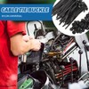 100PCS Cable Tie Buckle, Multifunctional Universal Nylon Cable Tie Buckle,
