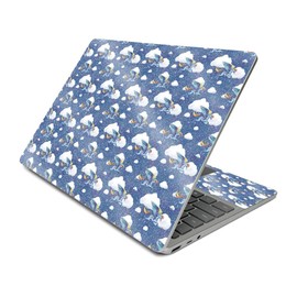 MightySkins Glossy Glitter Skin Compatible with Surface Laptop Go (2020) - Rainbow Pegasus | Protective, Durable High-Gloss Glitter Finish | Easy to Apply, Remove, and Change Styles | Made in The USA