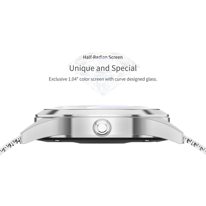 KW10 Ladies Smart Sports Watch Bracelet Round Screen Smart Monitoring