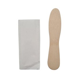 Yolli Wooden Ice Cream Spoons/Spades - Individually Wrapped -500 Pcs