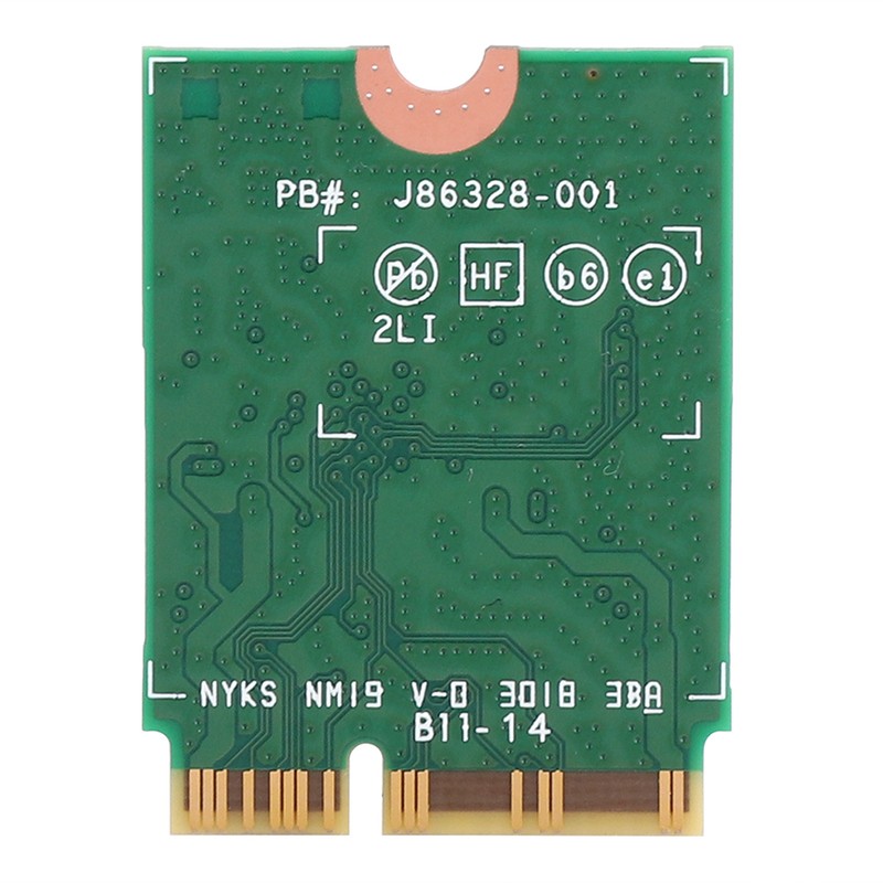 Network Card for Intel AX201NGW WIFI 6 Gigabit 2400M M.2.CNVio2